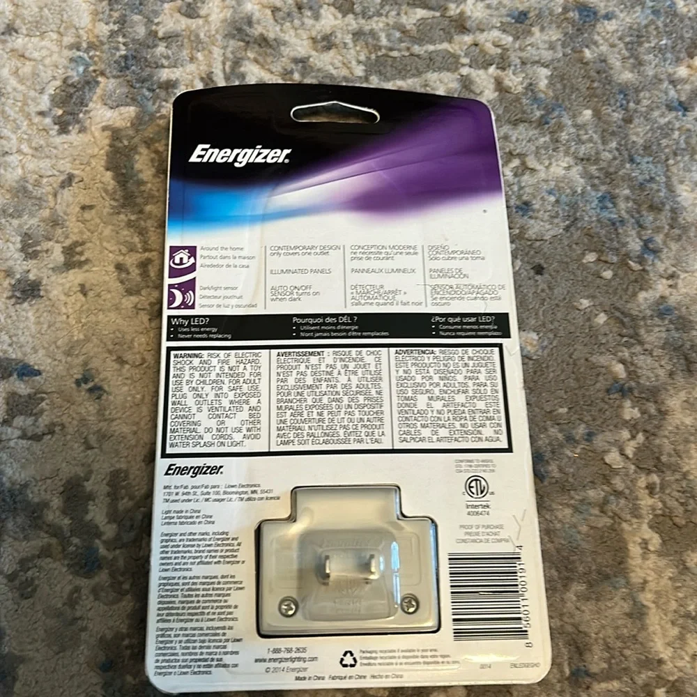 Energizer Halloween Ghost Automatic Night Light